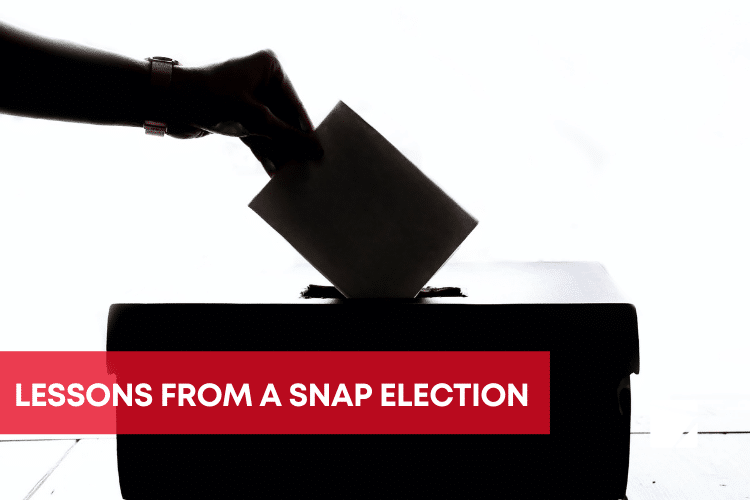 Lessons from a Snap Election