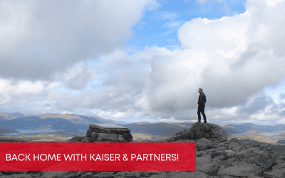 Back home with Kaiser & Partners!