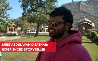 Meet Abdul Wahid Sathar, experienced storyteller