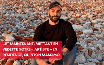 …et maintenant, mettant en vedette notre « artiste » en résidence, Quinton Massimo