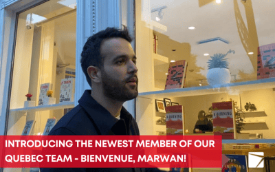 Introducing the newest member of our Quebec team – Bienvenue, Marwan!